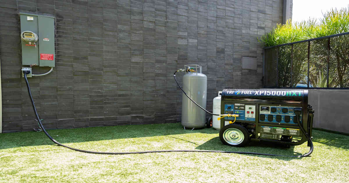 duel fuel generator